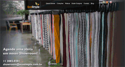 Desktop Screenshot of ecosimple.com.br
